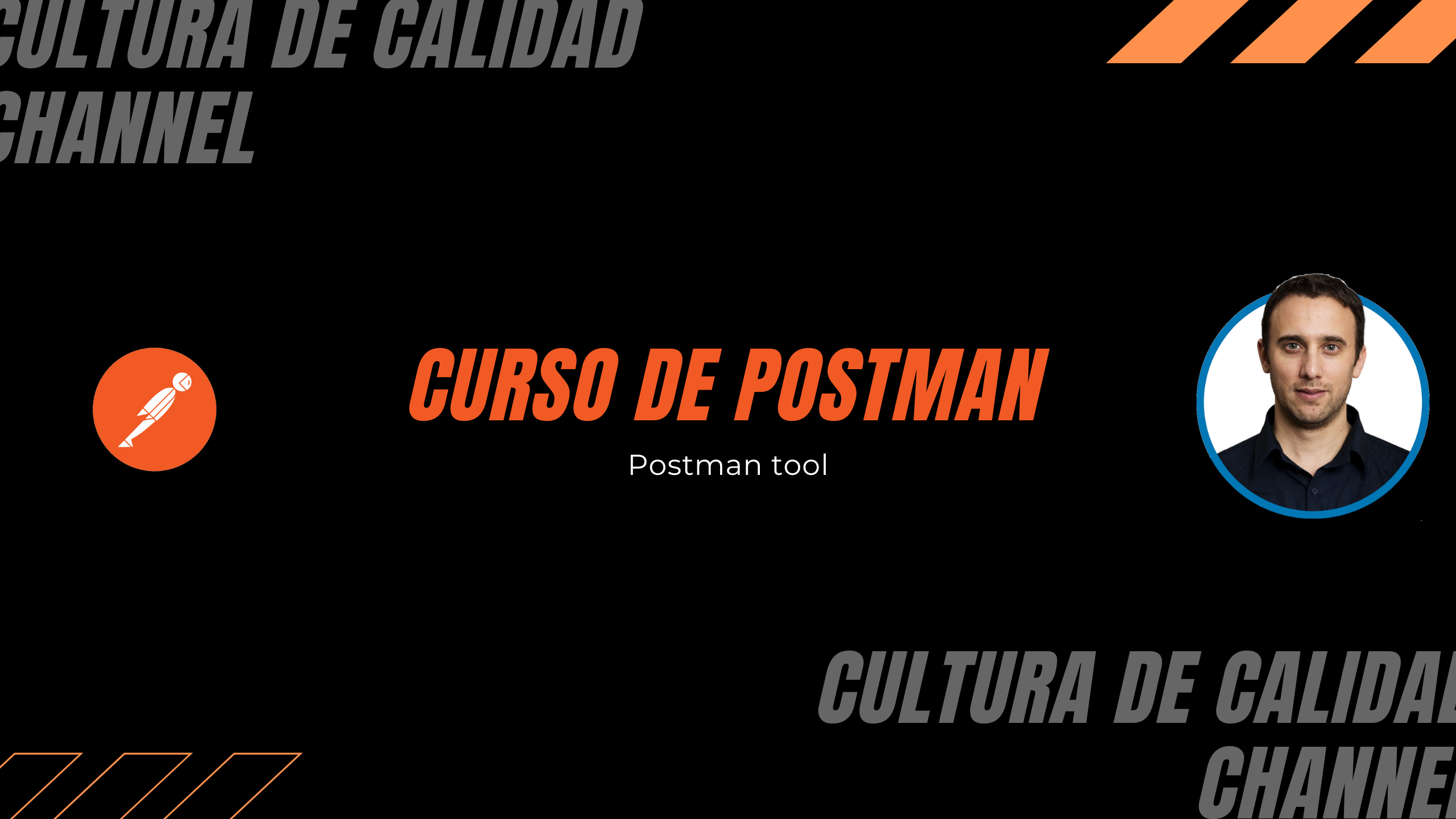 Imagen de la pagina del curso postman